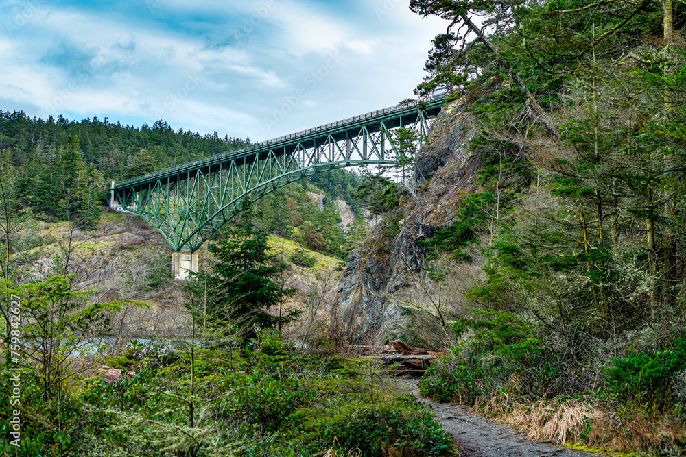 Deception Pass Bridge Big Section Deception Pass Bridge Big Section