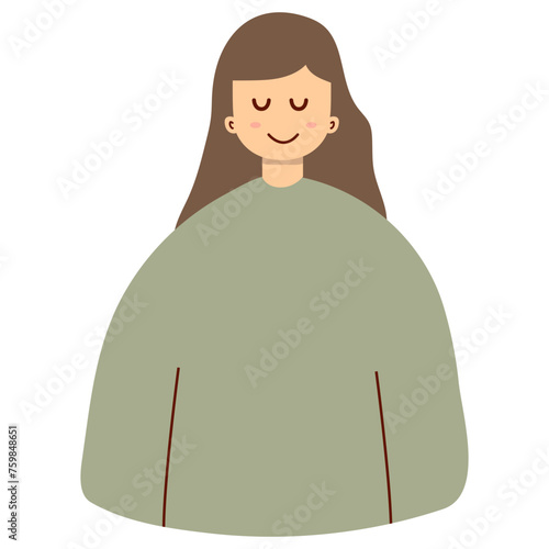 Mother Days Flat Illustration Element