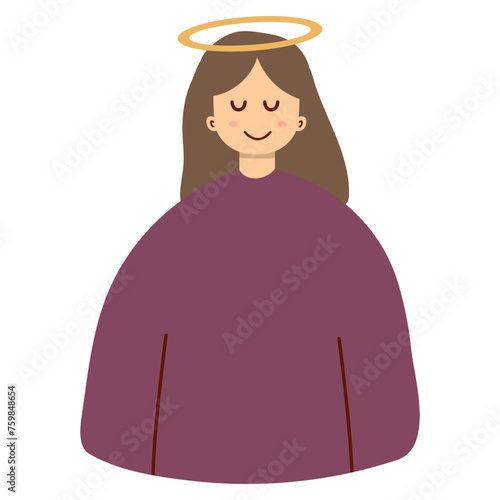 Mother Days Flat Illustration Element