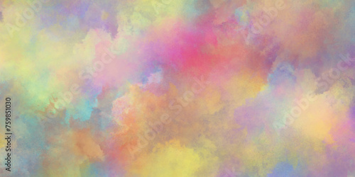 Multicolored splashed watercolor background with colorful stains  Colorful and bright watercolor background texture with grunge watercolor splashes  Abstract bright and shinny soft color texture.