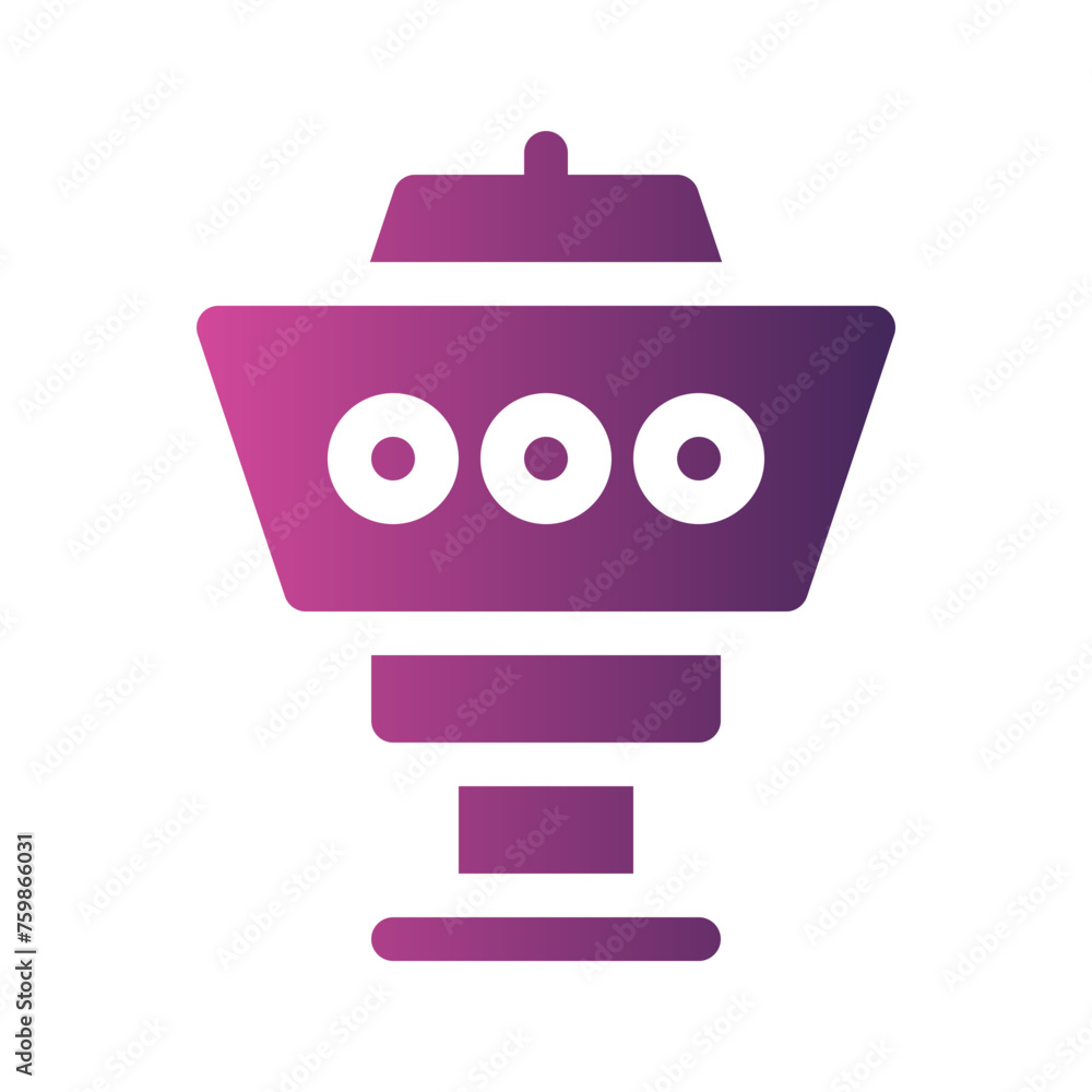 airport flat gradient icon airport flat gradient icon