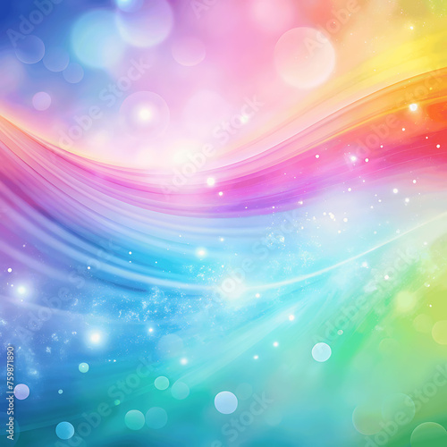 Rainbow glow glitter abstract background 9