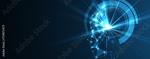 Abstract vector background. Futuristic technology style. Elegant background for business tech presentations.
