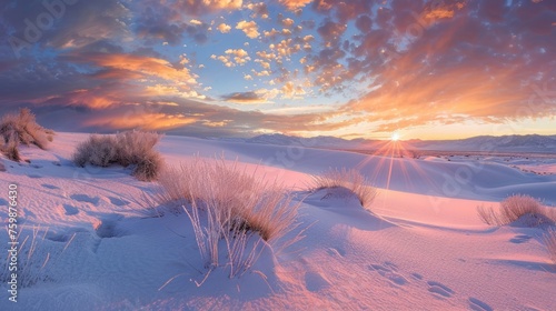 White Sands National Monument New Mexico. © Emil