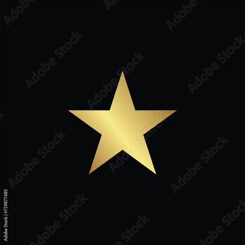 elegant realistic stars with intersecting and intertwining style vector illustration logo designs concept
