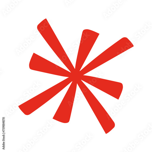 Shiny red background,red light,red fireworks,Sunburst abstract texture,Vector illustration.