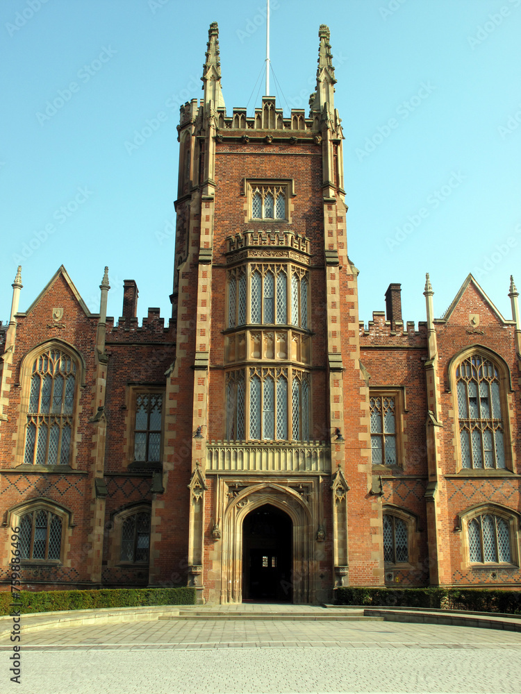 Queen's University of Belfast - Queen's - QUB - Chartered in 1845, opened in 1849 as 'Queen's College, Belfast' - roots going back to 1810 - Belfast city - Northern Ireland - UK Queen's University of Belfast - Queen's - QUB - Chartered in 1845, opened in 1849 as 'Queen's College, Belfast' - roots going back to 1810 - Belfast city - Northern Ireland - UK