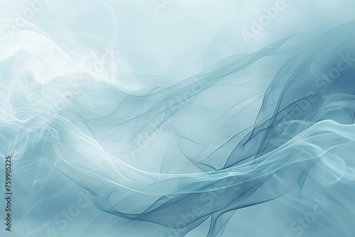 Gentle light blue abstraction A serene backdrop with a hint of modern simplicity