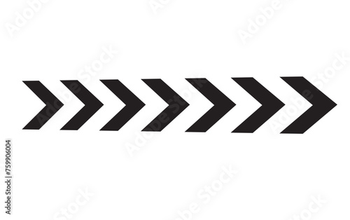 Arrow icon. Set black arrows symbols. Blend effect. Vector isolated on white background