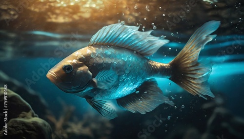 fish in aquarium © Frantisek