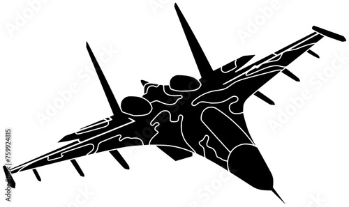 army illustration aircraft silhouette military logo flight icon airplane outline plane aviation air sky transportation fly jet defense force shape technology war fighter for vector graphic background
