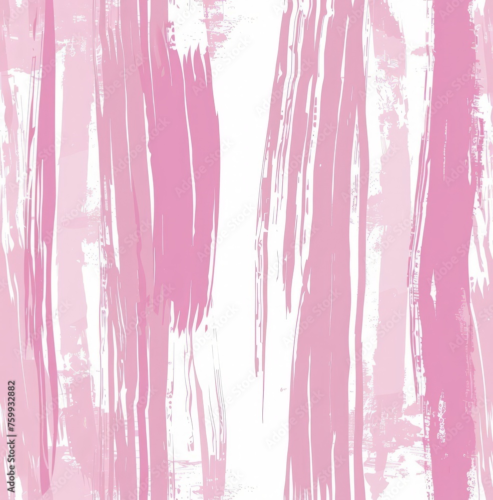 Fototapeta premium Abstract white and pink background created with expressive brush strokes.