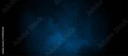 abstract dark background with dark blue grunge paper textrue. stone marble wall concrete old wall texture dark concept in backdrop. vector art, illustration, wall textrue, space view.