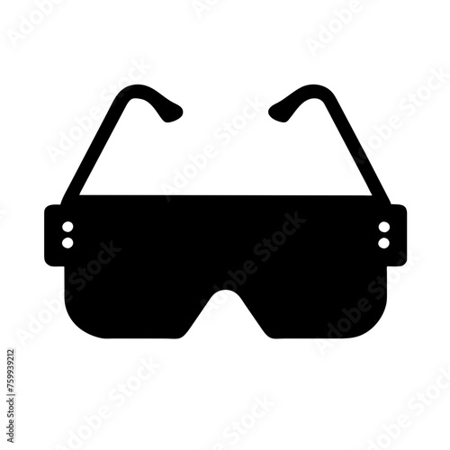 video game augmented reality glasses icon vector illustration design
