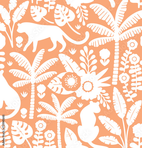 Photography vector animals pattern illustration