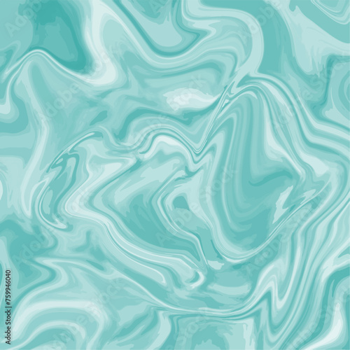 Abstract Blue Liquefy wallpaper art design. Blue and White wavy background. Blue Digital marbled texture.Splash of paint. Colorful liquid.  