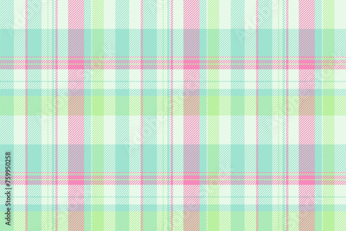 Plaid vector check of tartan background textile with a pattern seamless texture fabric.