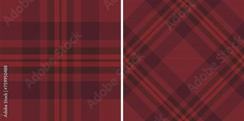 Vector fabric tartan of check seamless textile with a pattern background texture plaid.