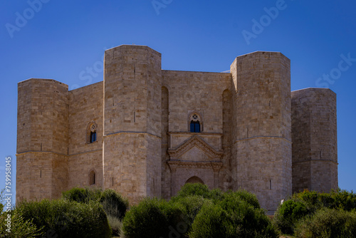 Castel Del Monte, the miserious octagonal fortress of the emperor Frederick II.