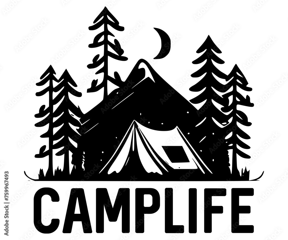 camplife Svg,Camping Svg,Hiking,Funny Camping,Adventure,Summer Camp,Happy Camper,Camp Life,Camp Saying,Camping Shirt