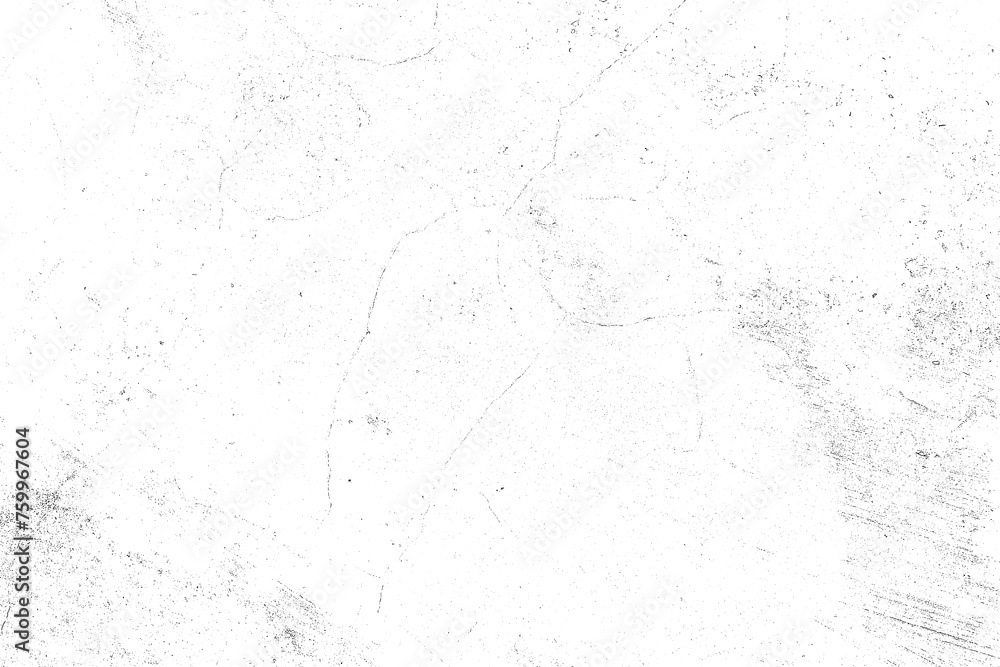 Distress Overlay Texture Grunge background of black and white. Dirty distressed grain monochrome pattern of the old worn surface design. - obrazy, fototapety, plakaty 
