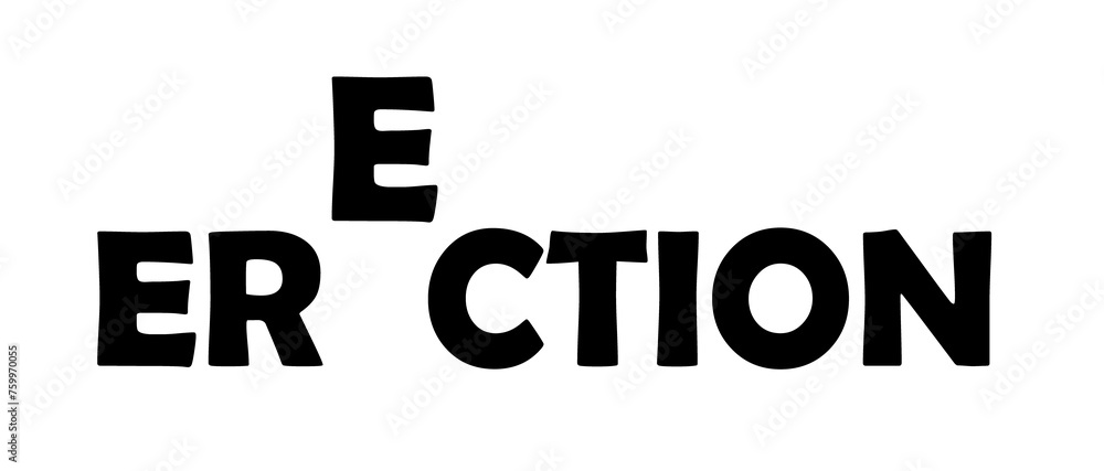 Erection specialist funny design