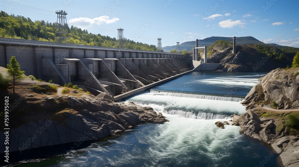 Hydroelectric power dam