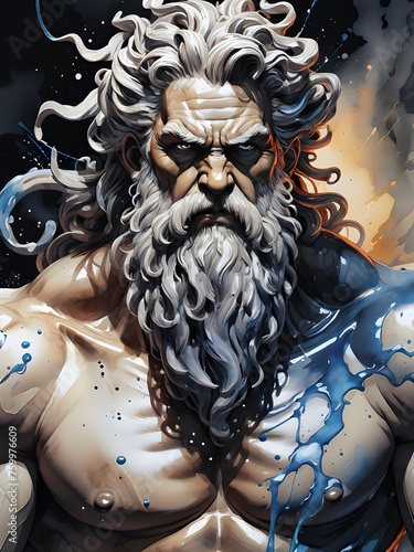 Greek god Zeus, Poseidon