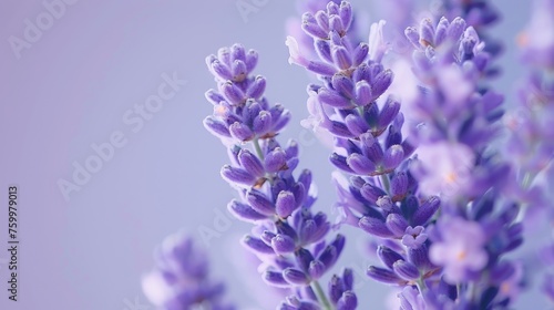 Tranquil lavender backdrop with gentle purple tones ideal for showcasing text or design elements