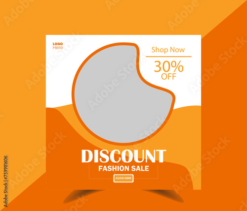  corporate presentation modern fashion social media post illustrator 