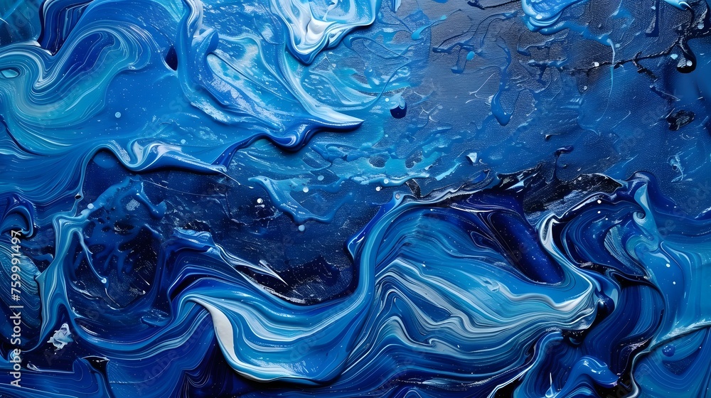 Abstract blue paint wallpaper. Detailed stroke of paint. Abstract blue paint wallpaper. Detailed stroke of paint.