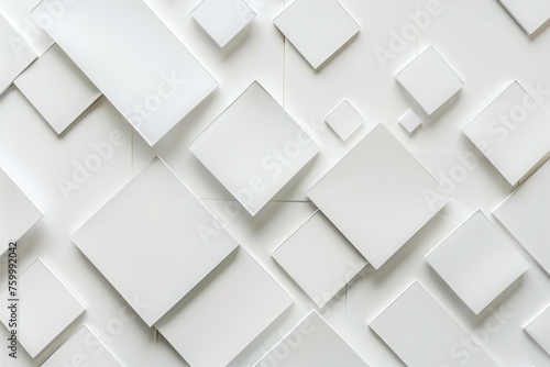 abstract background wall with squares on white background © haxer