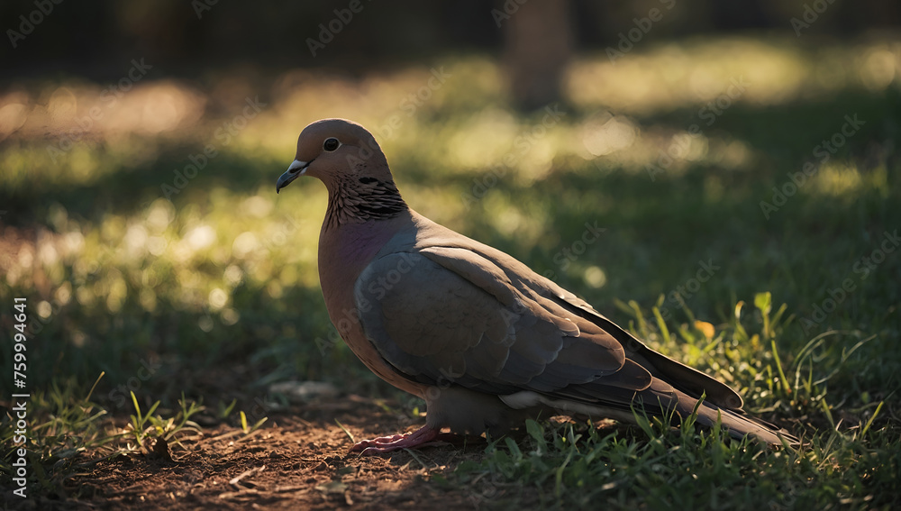 Obraz premium pigeon in the park