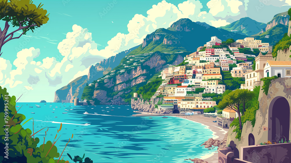Radiant Amalfi Coast