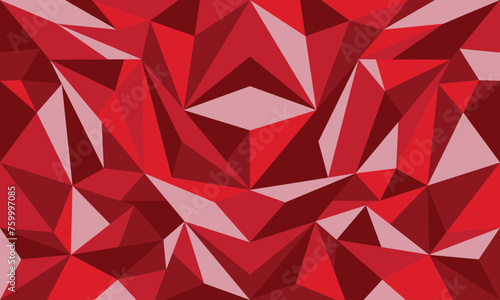 Low poly background. Triangle pattern abstract background
