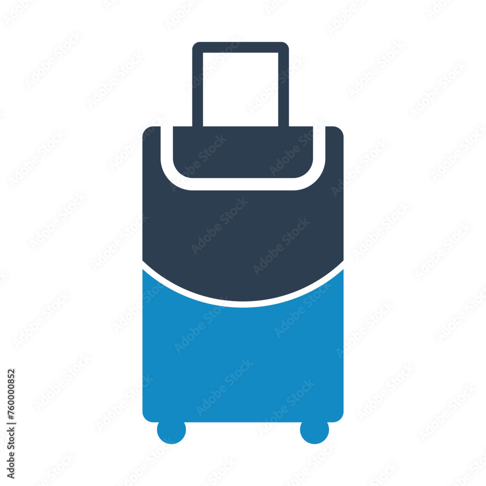Abstract premium luggage, baggage, travel bag icon design. Abstract premium luggage, baggage, travel bag icon design.