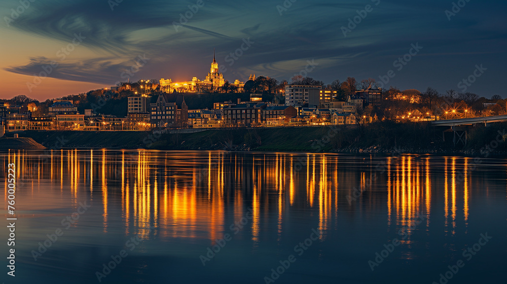 Toledos Riverside Glow