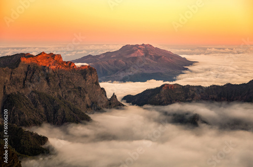 Caldera de Taburiente National Park, Island La Palma, Canary Islands, Spain, Europe.