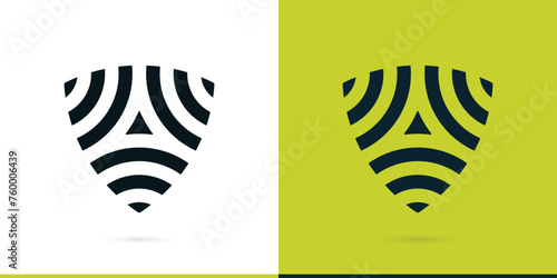 security shield logo icon or symbol, estate security residential property protection concept, investment security concept