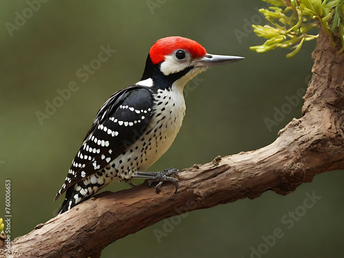 Woodpeckers are part of the bird family Picidae, which also includes piculets, wrynecks, and sapsuckers ai generated