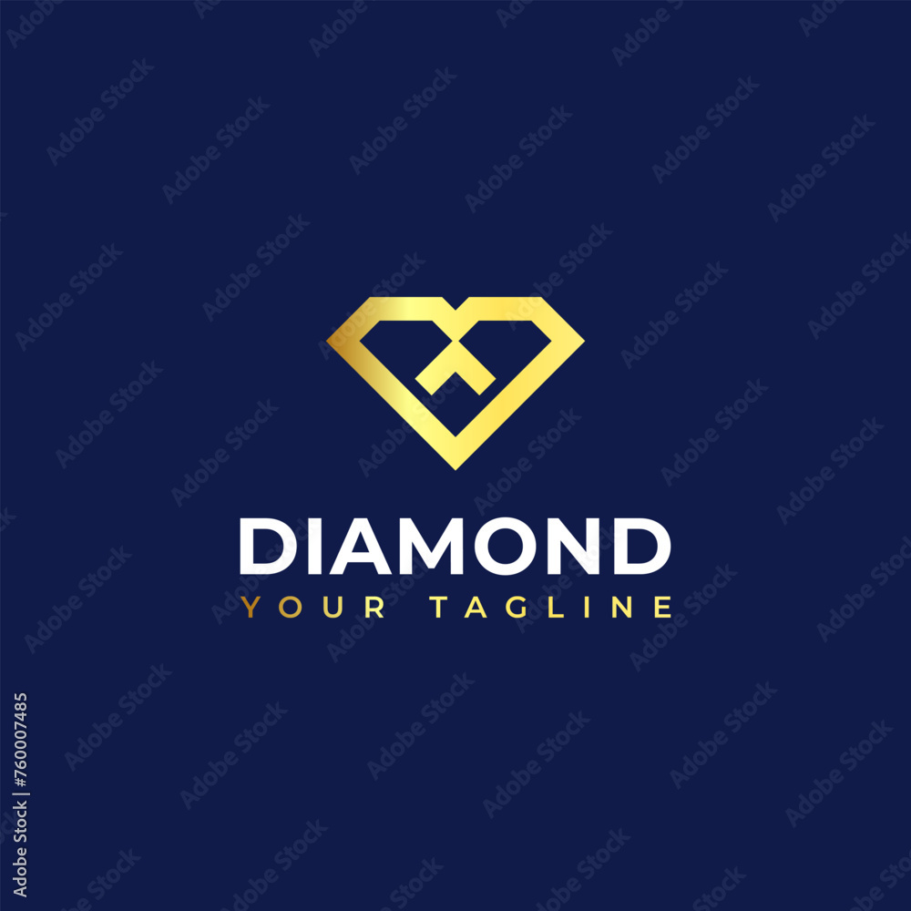 Diamond shaped ring jewelry logo transformation design. Diamond shaped ring jewelry logo transformation design.