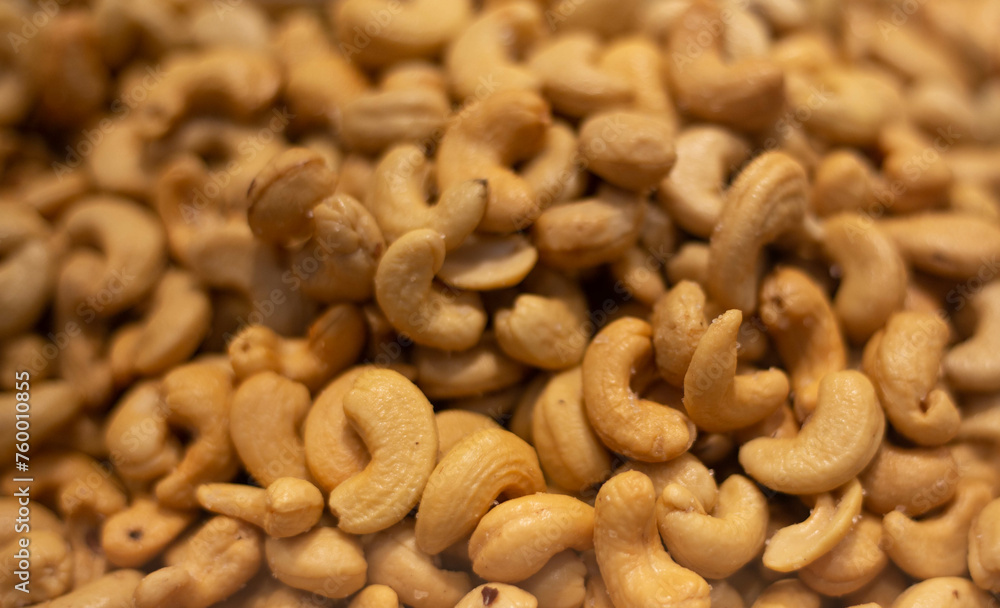 close up of cashew nuts close up of cashew nuts