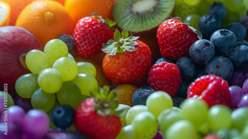 Fruit mix platter showcasing natures sweetness