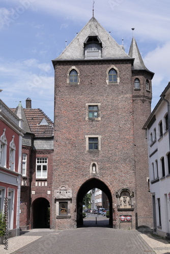 Blick in die Altstadt von Kempen am Niederrhein 