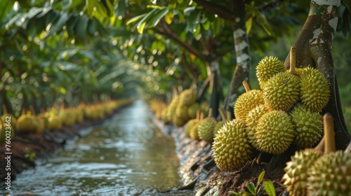 Durian merchant © ปฏิภาน ผดุงรัตน์