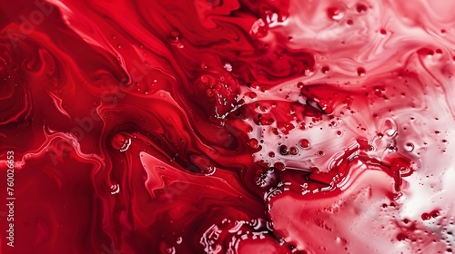 Abstract red paint wallpaper