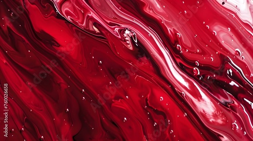 Abstract red paint wallpaper