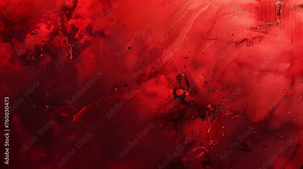 Abstract red paint wallpaper - obrazy, fototapety, plakaty 