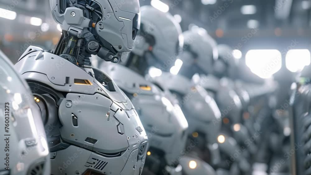 Tomorrow's Workforce: Cutting-Edge Factory Robotics. Generative ai Tomorrow's Workforce: Cutting-Edge Factory Robotics. Generative ai