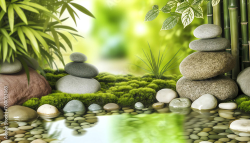 lugar zen para meditar en la naturaleza